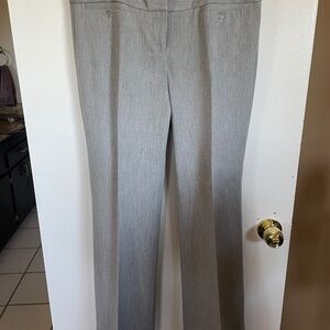 Express Editor Women's Suit Pant - Gray - Size 6R
